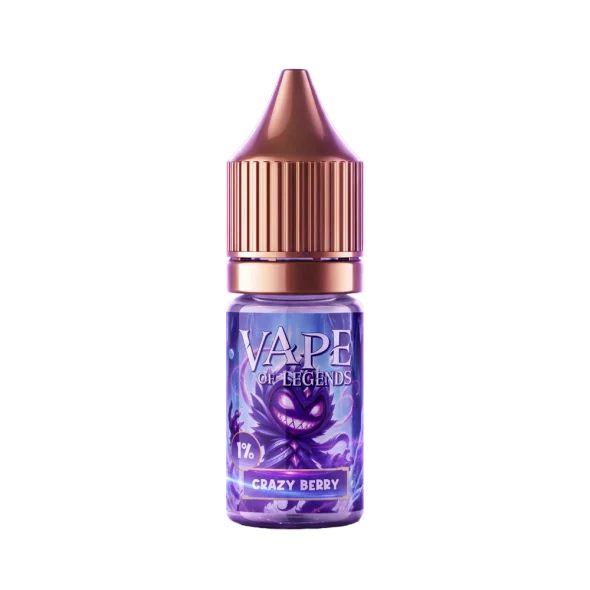 E Liquide CRAZY BERRY 10 ml sel de nicotine - Vape of Legends